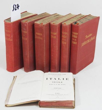 Les GUIDES - JOANNE + BAEDEKER - 7 VOLUMES

*L'ITALIE...