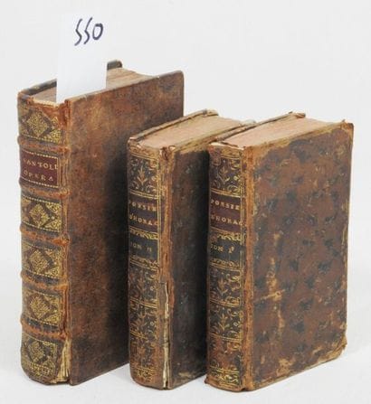 POESIE. 3 vol.: 

* J.-B. SANTOLII - OPERUM...