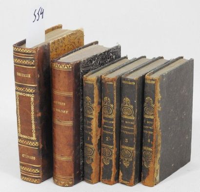 LITERATURE. 6 vol..:

* Auguste BRISEUX -...