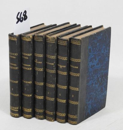 LITERATURE. 6 vol. :

* VOLTAIRE - 4 Volumes...