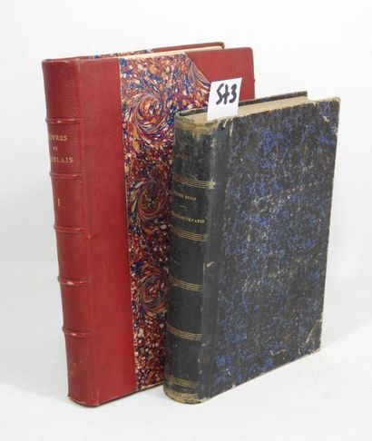 LITERATURE. 2 vol:

* Victor HUGO - OUR LADY...