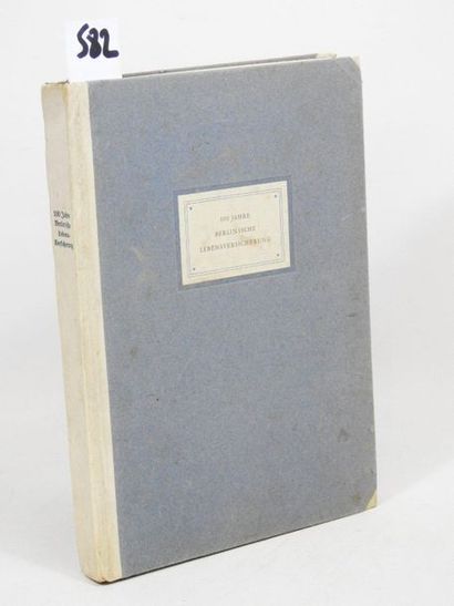 The BERLIN CENTENARY 1835-1936

100 JAHRE...