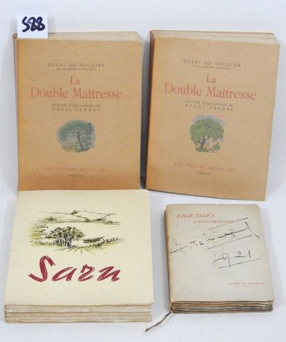 Henri de REGNIER - 4 Numbered Volumes

*...