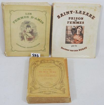 Set of 3 Numbered VOLUMES

* RESTIF DE LA...