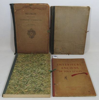 FURNITURE / INTERIOR DECORATIONS. 4 vol..:

*...