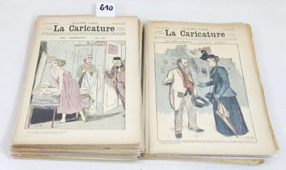 La CARICATURE - 80N° de 1889 à 1894 - ROBIDA

Ensemble...