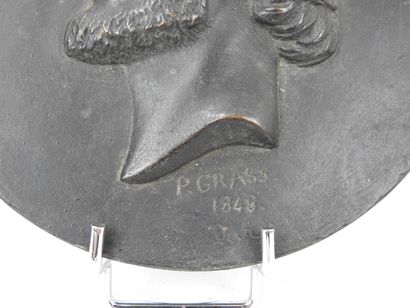 Philippe GRASS (1801-1876) : Médaille en...