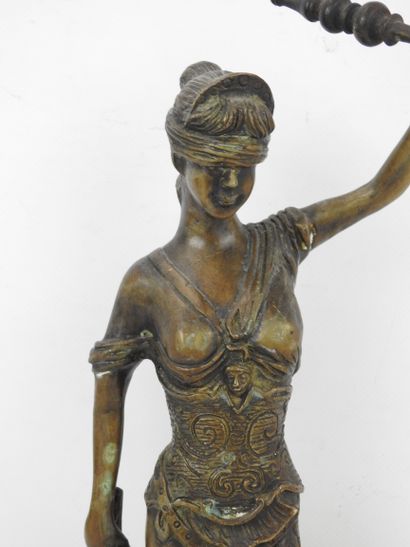 STENER : Orientale les yeux bandés. Bronze....