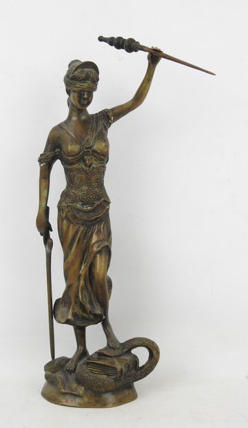 STENER : Orientale les yeux bandés. Bronze....