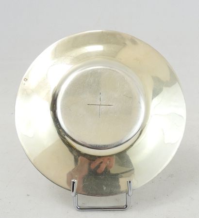 PATENE en argent. Poinçon minerve et orfèvre...