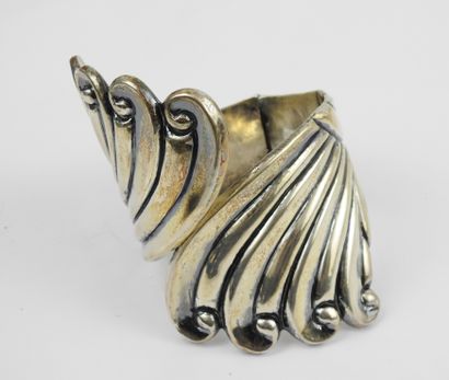 ANTON STERLING MEXICO, bracelet manchette...