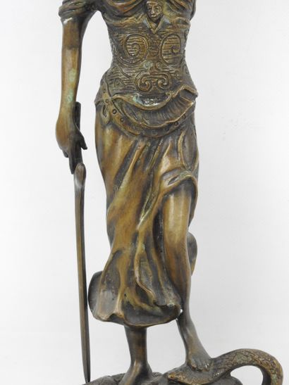 STENER : Orientale les yeux bandés. Bronze....
