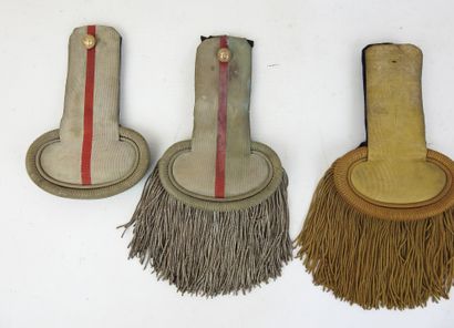 FRANCE. Paire d'épaulettes d'adjudant d'infanterie...