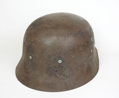 ESPAGNE. Casque modèle Z-42 des troupes républicaines...