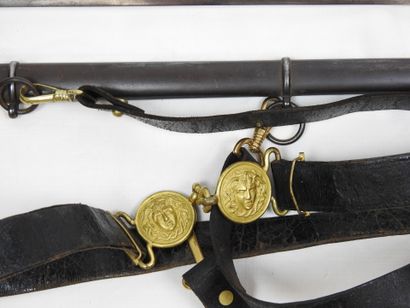 FRANCE. Sabre modèle 1855 de général de brigade,...