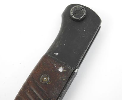 ALLEMAGNE. Baïonnette Mauser 98K, lame numérotée...