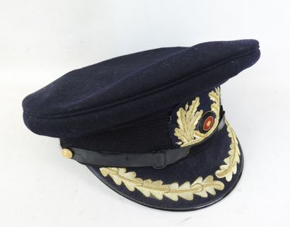 ALLEMAGNE. Casquette d'officier de marine...