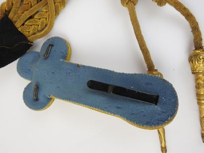 FRANCE. Aiguillettes d'officier d'état-major...