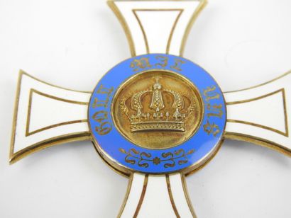 PRUSSE. Ordre royal de la couronne, croix...