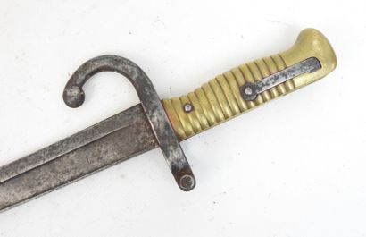 FRANCE. Baïonnette Chassepot modèle 1866...