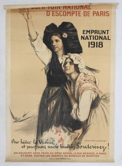 AFFICHE. Emprunt de la défense nationale...