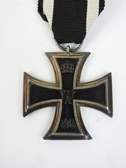ALLEMAGNE. Croix de fer de 2e classe, fabrication...