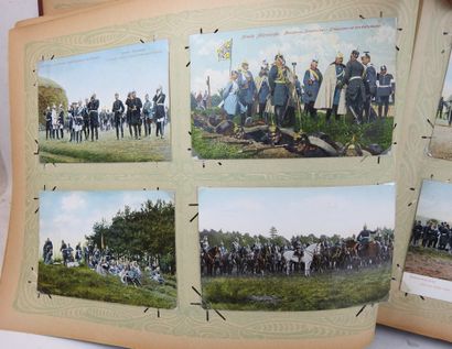 ALBUM CPA. Collection d'environ 200 cartes...