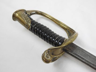 FRANCE. Sabre d'officier d'infanterie modèle...