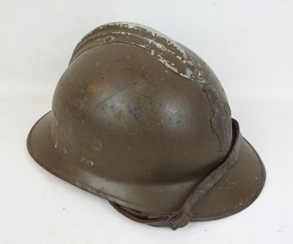 FRANCE. Casque Adrian modèle 1926 du génie...