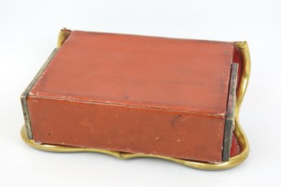 AUSTRIA-HUNGARY. Cigarette box in the shape...
