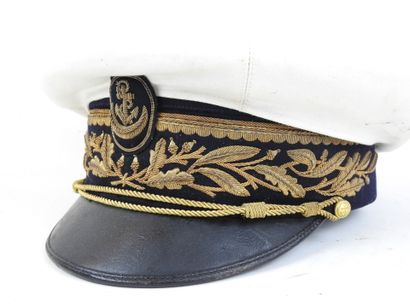 FRANCE. Casquette d'administrateur colonial...