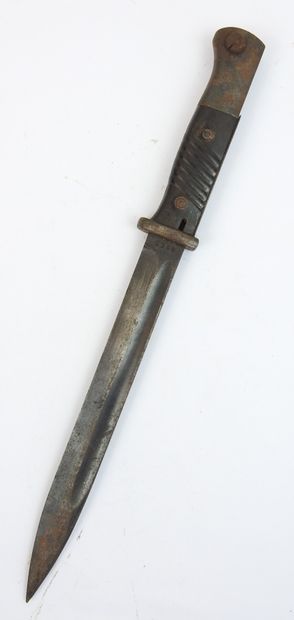 ALLEMAGNE. Baïonnette Mauser 98K, lame numérotée...