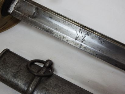 FRANCE. Sabre d'officier d'infanterie modèle...