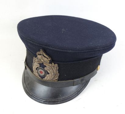 ALLEMAGNE. Casquette d'officier de la marine...