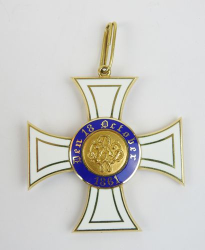 PRUSSE. Ordre royal de la couronne, croix...