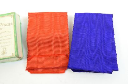 FRANCE. Rubans d'officier de la Légion d'honneur...
