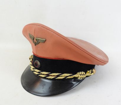 ALLEMAGNE. Casquette de chef de gare de la...
