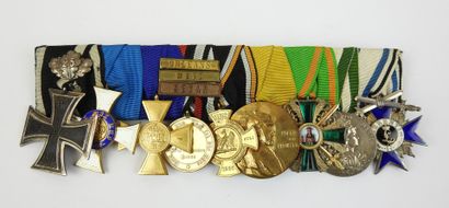 ALLEMAGNE. Barrette commémorative de la guerre...
