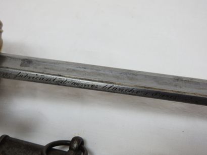 FRANCE. Sabre d'officier d'infanterie modèle...