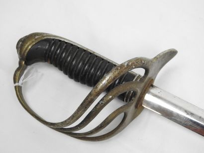 FRANCE. Sabre d'officier modèle 1882, fusée...