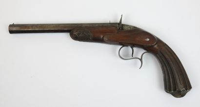 FRANCE. Flobert single-shot salon pistol,...
