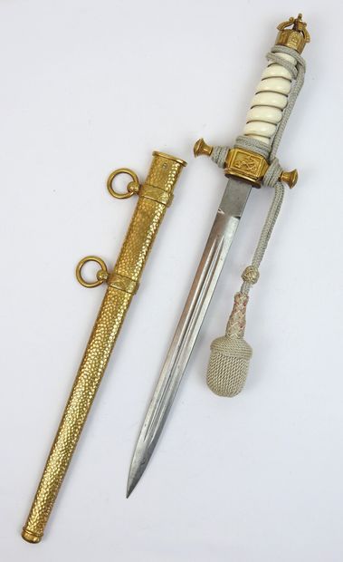 ALLEMAGNE. Dague d'officier de la marine...