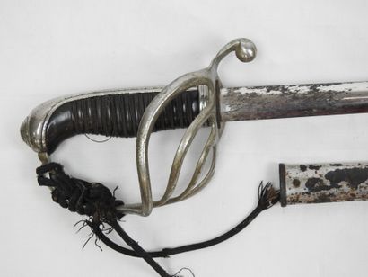 FRANCE. Sabre d'officier modèle 1882, fusée...