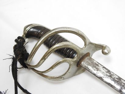 FRANCE. Sabre d'officier modèle 1882, fusée...