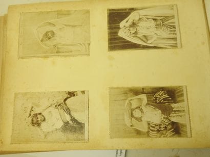 
ALBUM PHOTO. Album d'un officier de spahis...
