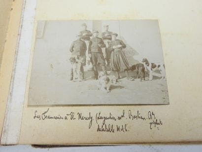 
ALBUM PHOTO. Album d'un officier de spahis...