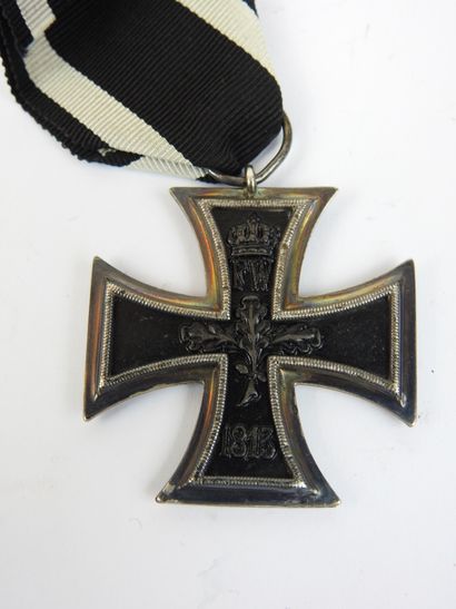 ALLEMAGNE. Croix de fer de 2e classe, fabrication...