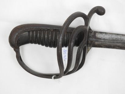 FRANCE. Sabre d'officier modèle 1882, fusée...