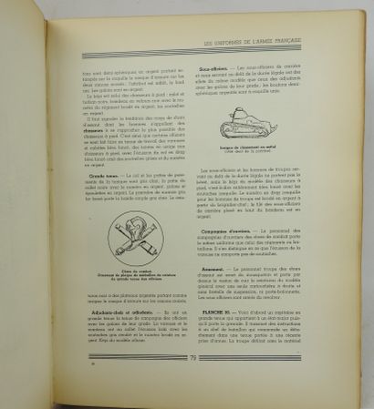 BUCQUOY (E.L.) Les uniformes de l'armée française...