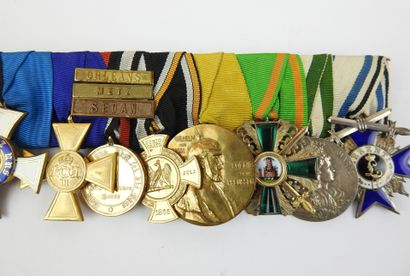 ALLEMAGNE. Barrette commémorative de la guerre...